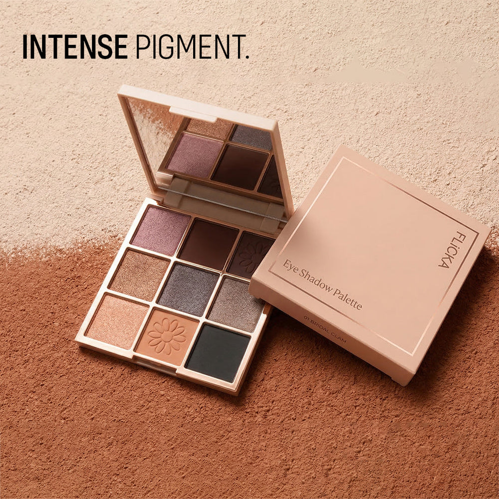 Flicka 09 Colors Eyeshadow Palette