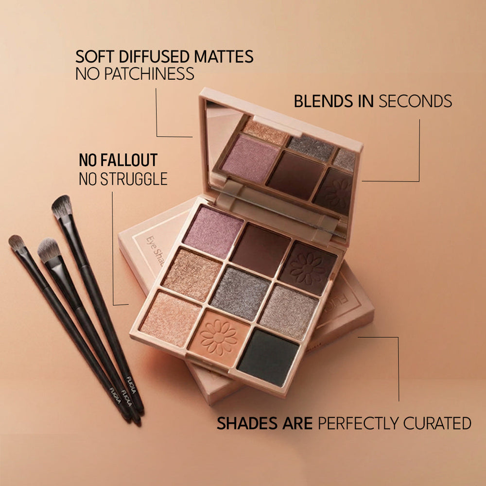 Flicka 09 Colors Eyeshadow Palette