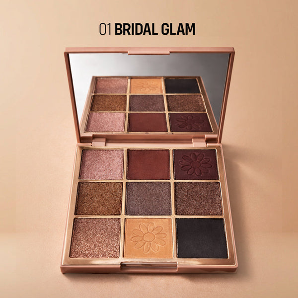 Flicka 09 Colors Eyeshadow Palette
