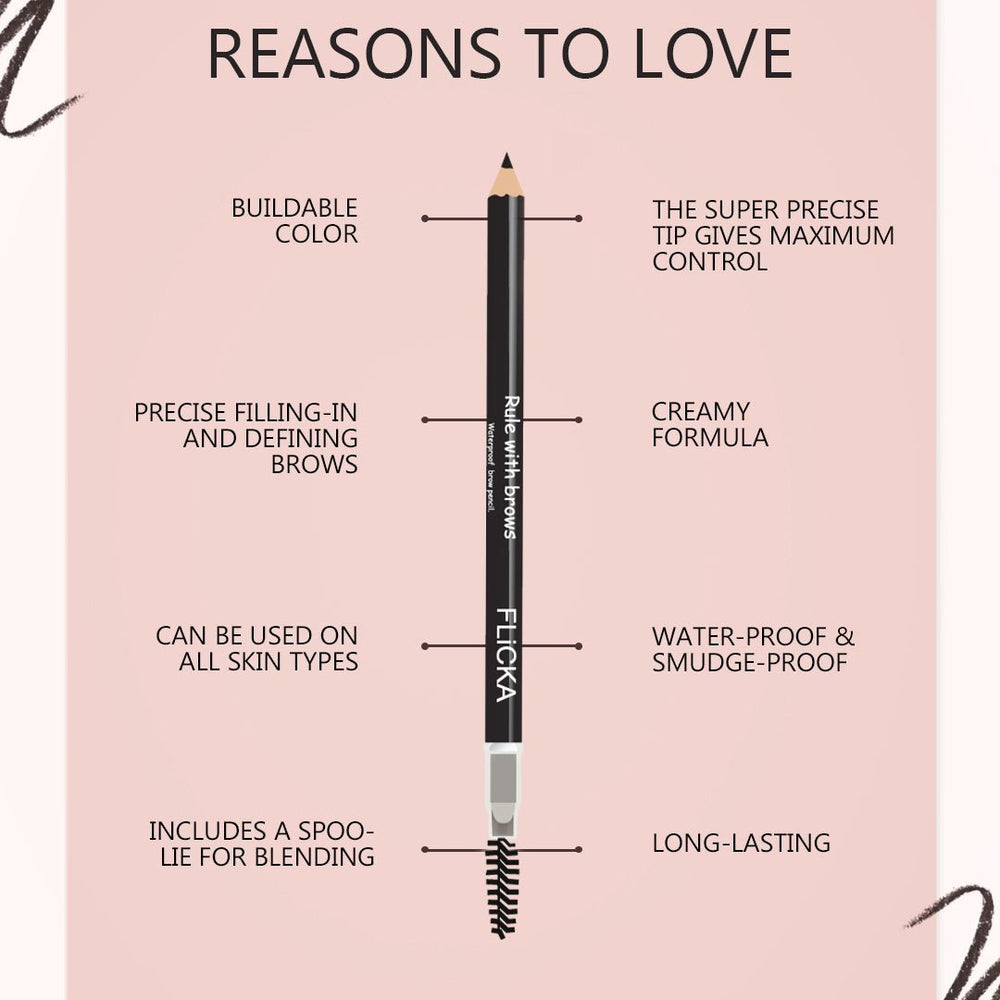 Rule with Brows Brow Pencil